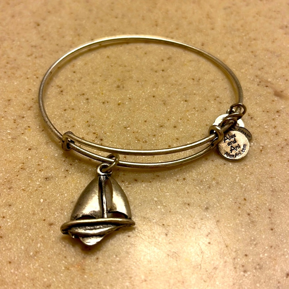 Alex and Ani Sailboat bracelet